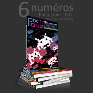 Pix'n Love Abonnement 6 Numéros